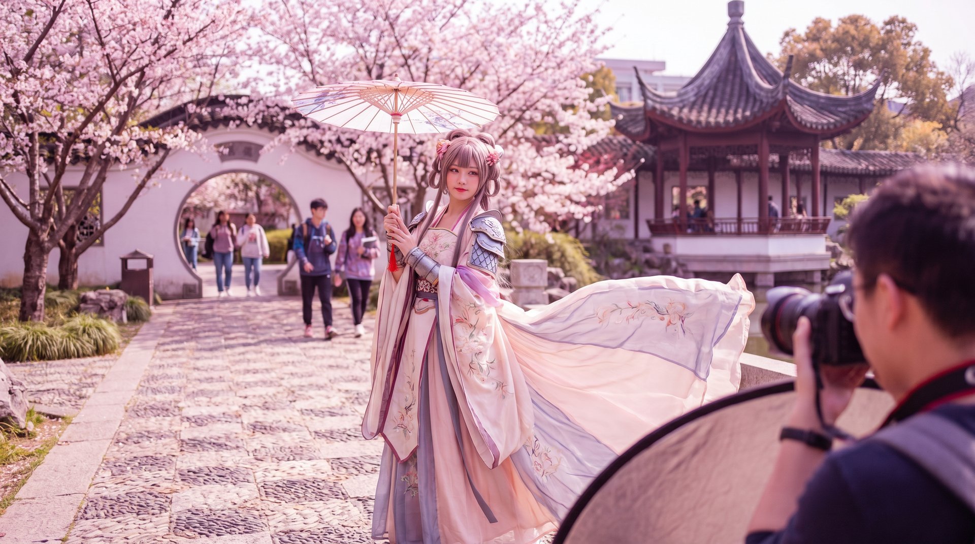 青柠视频传媒：古风校园写真拍摄